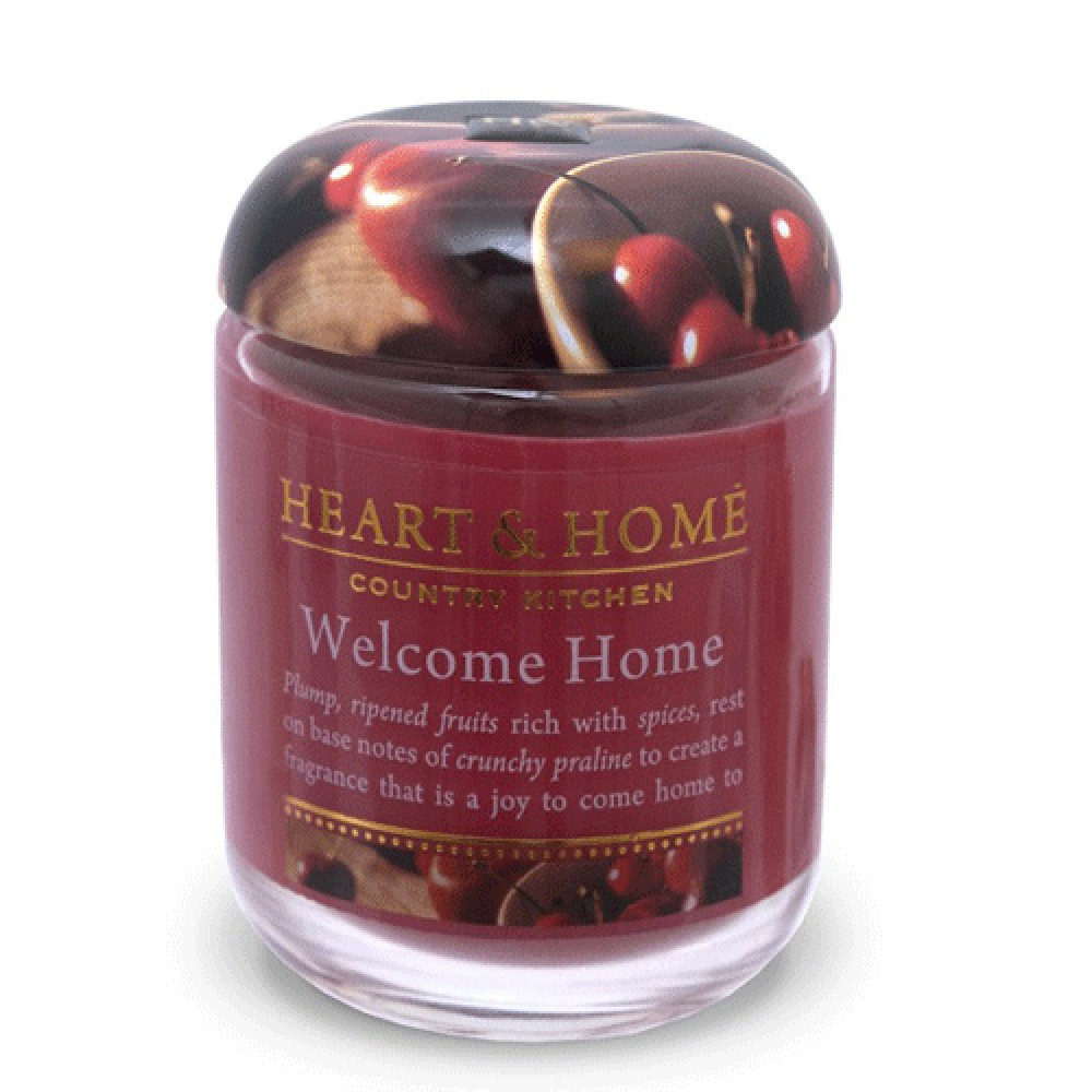 Heart and Home Fragranced Candles Home Small Jar 110g HH018